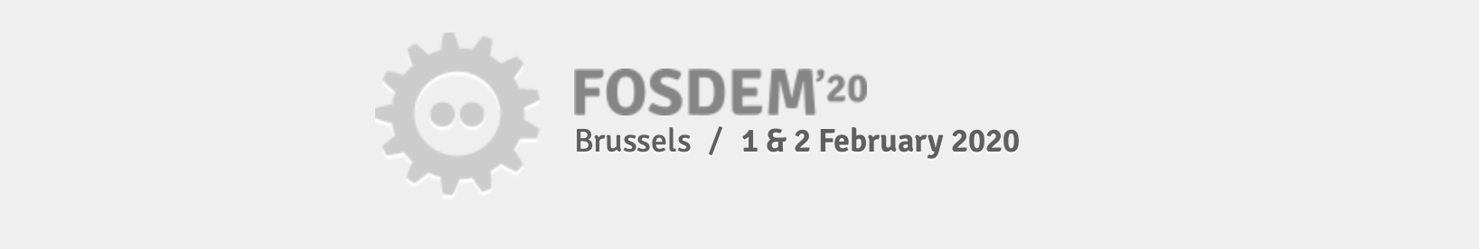 diagrams.net is sponsoring the FOSDEM'20 conference for open source developers