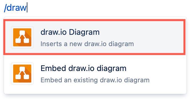Add the draw.io Diagram macro to a Confluence Cloud page