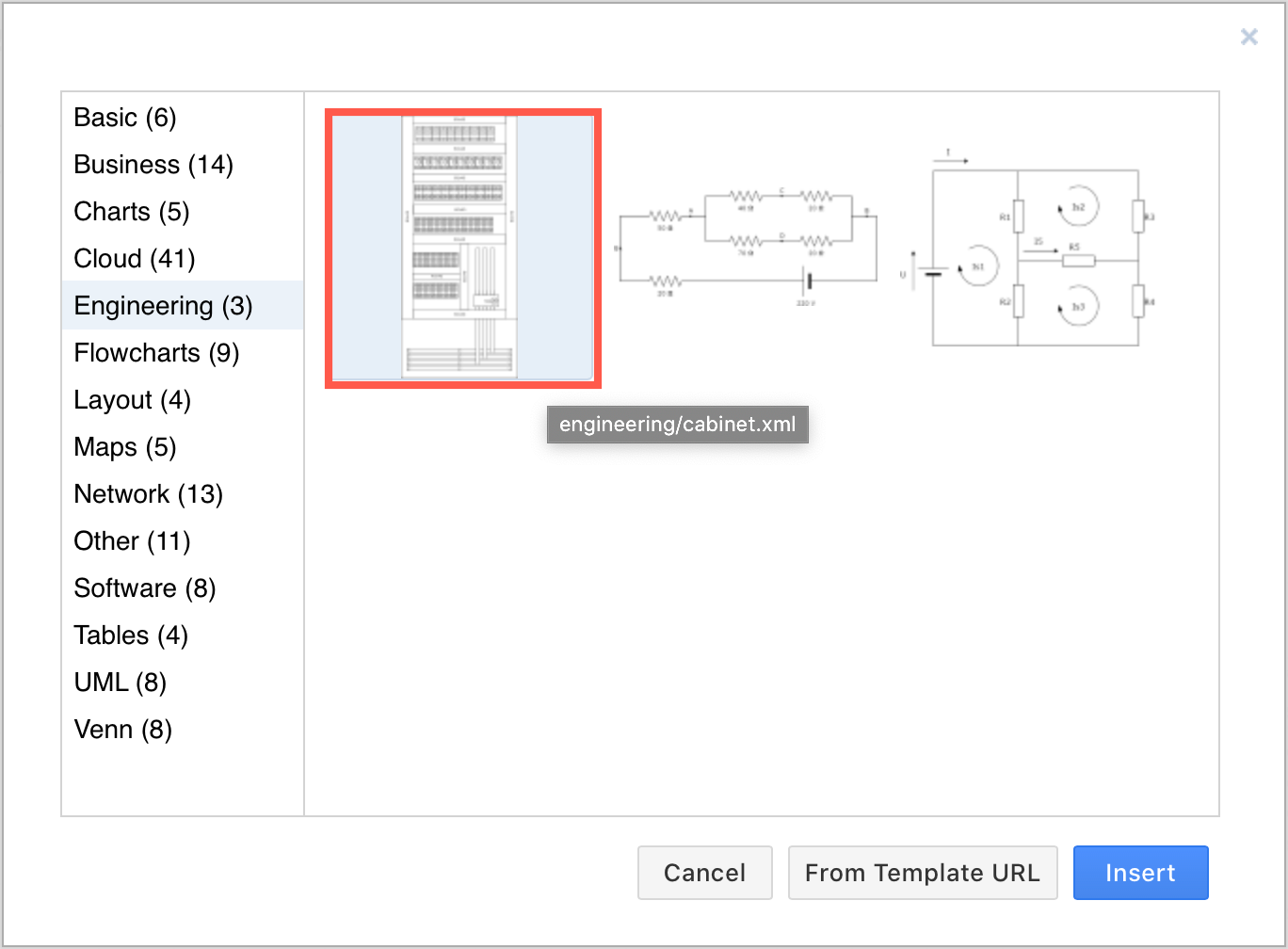 Arista rack diagram template in diagrams.net